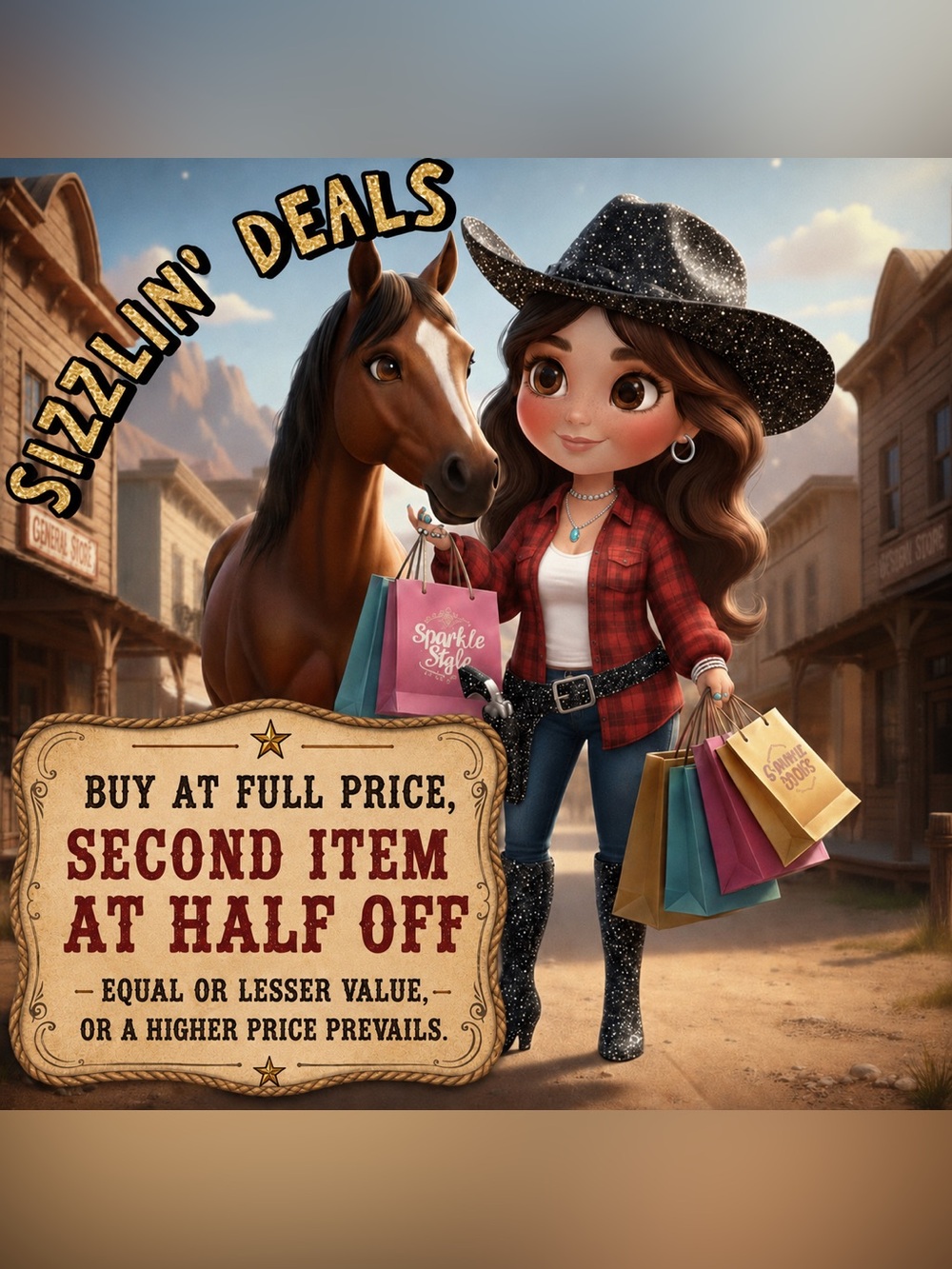 BAGS & WALLETS -BUY ONE ITEM AND GET THE 2nd ITEM 50% off!